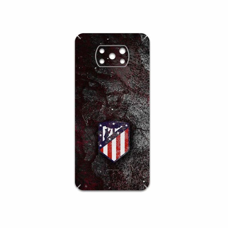 برچسب پوششی ماهوت مدل Atletico-de-Madrid مناسب برای گوشی موبایل شیائومی Poco X3 Pro
