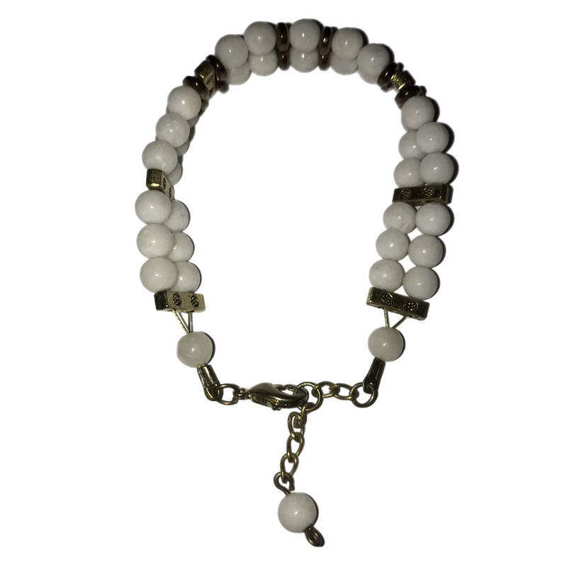 دستبند زنانه مدل جید و برنز کد S-265 دستبند زنانه مدل جید و برنز کد S-265