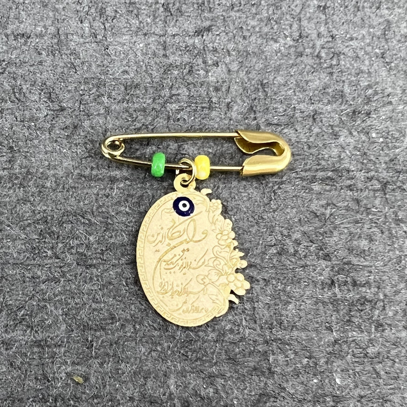 سنجاق سینه طلا مدل dk006