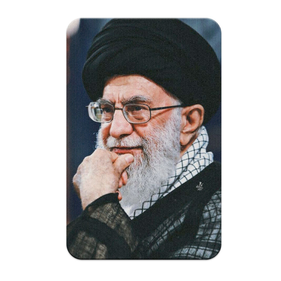 استیکر کارت پرمانه طرح خامنه‌ای کد pm3d.4146