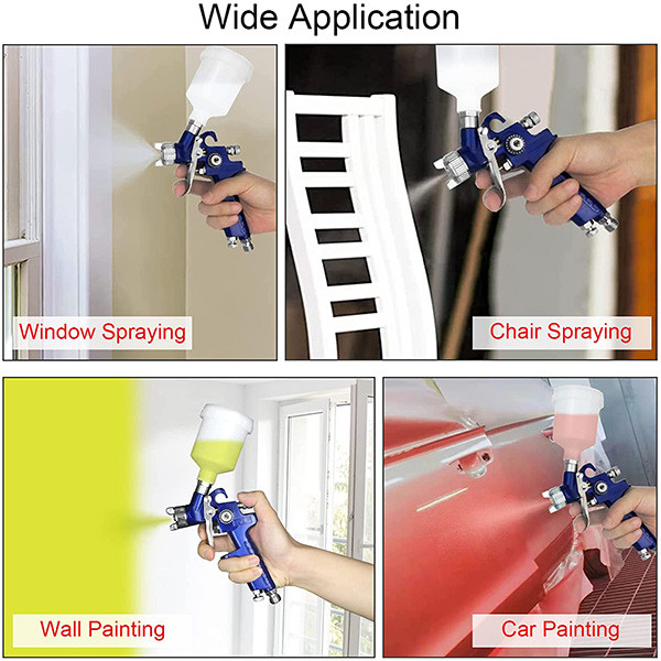 پیستوله بادی مدل HVLP کد 4598 پیستوله بادی مدل HVLP کد 4598