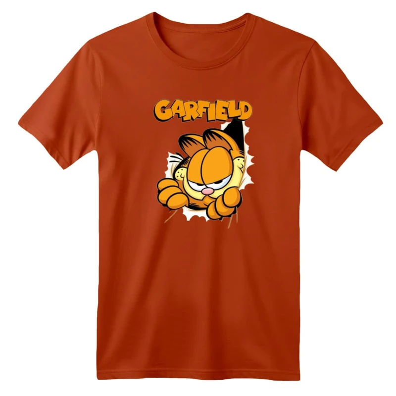 تی شرت آستین کوتاه بچگانه مدل گارفیلد کد ۲