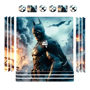 برچسب پلی استیشن ۴ پرو مدل Batman 06 مجموعه 16 عددی