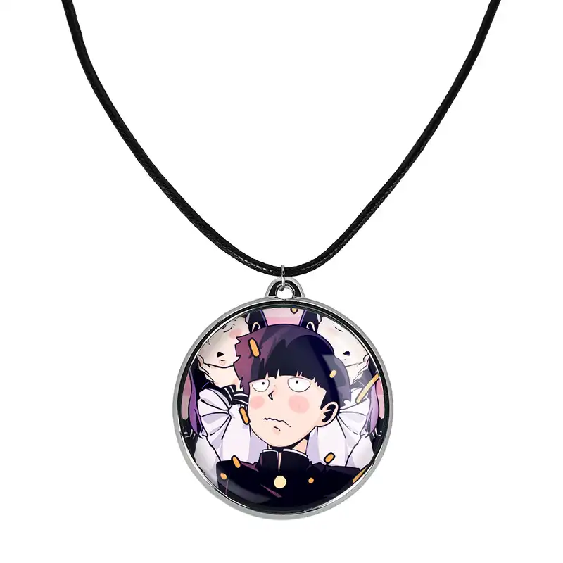 گردنبند خندالو مدل انیمه موب سایکو Mob Psycho 100 کد 2443424435