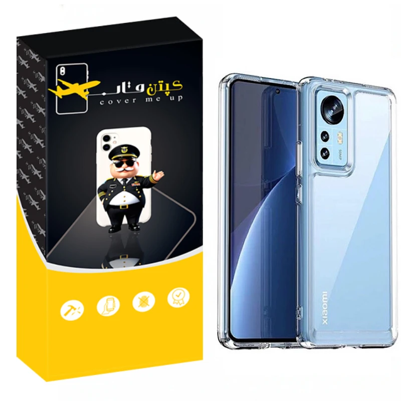 کاور کپتن قاب مدل Cirystal مناسب برای گوشی موبایل شیائومی Redmi Note 12s
