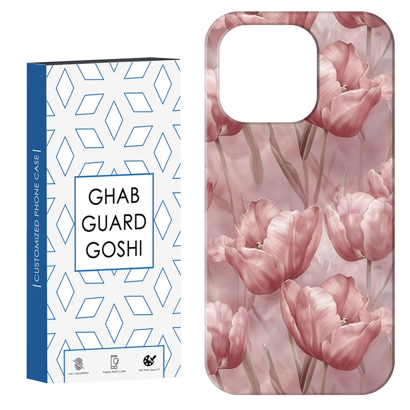 کاور قاب گارد گوشی طرح گل کد Dimo-310 مناسب برای گوشی موبایل اپل IPHONE 15 PRO MAX   