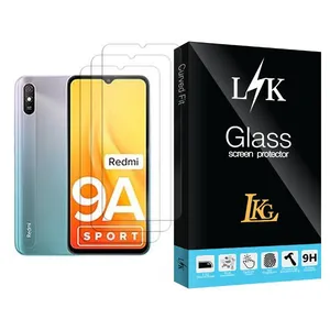 LKG LK Glass MIX003 Screen Protector For Xiaomi Redmi 9A Sport Pack Of 3