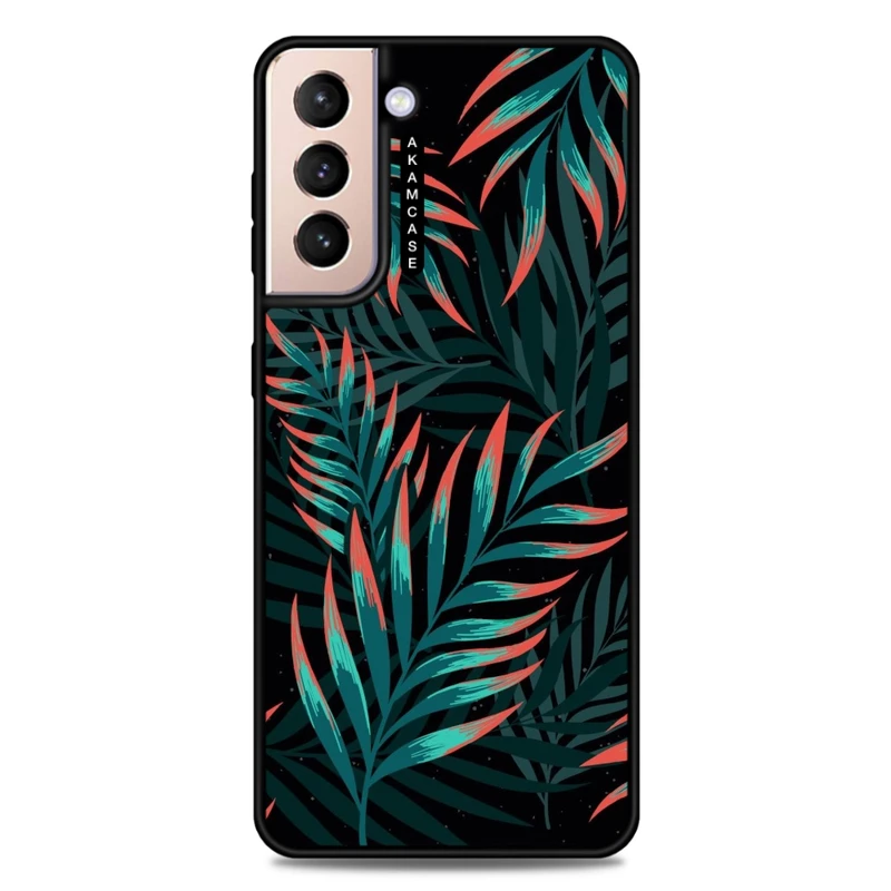 کاور آکام مدل AMC-WSGS21P-LEAVES-25 مناسب برای گوشی موبایل سامسونگ Galaxy S21 Plus