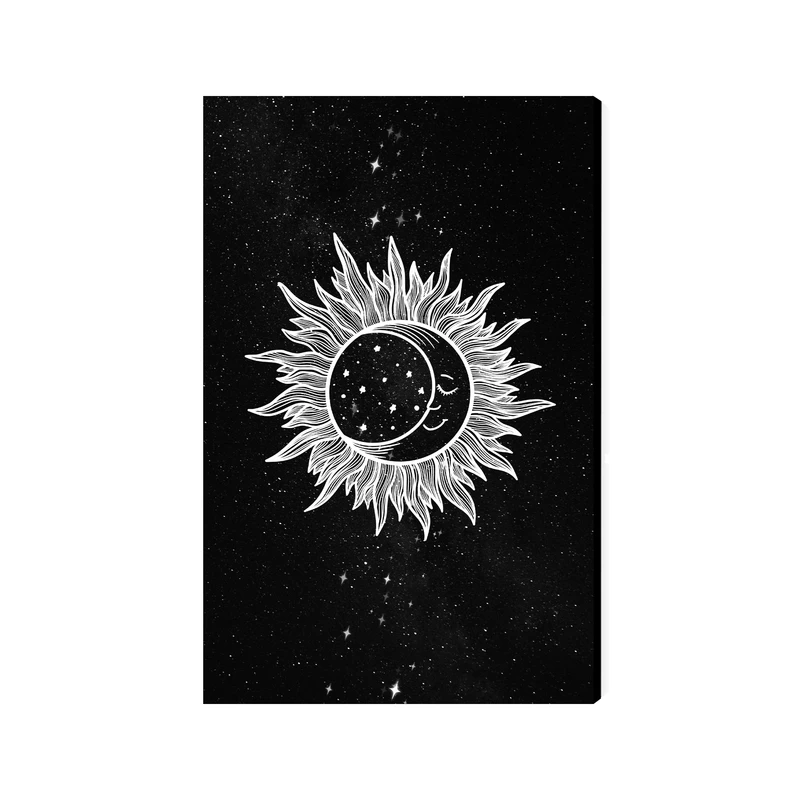 تابلو شاسی عرش مدل فانتزی منظره فضا و کهکشان کد As5249