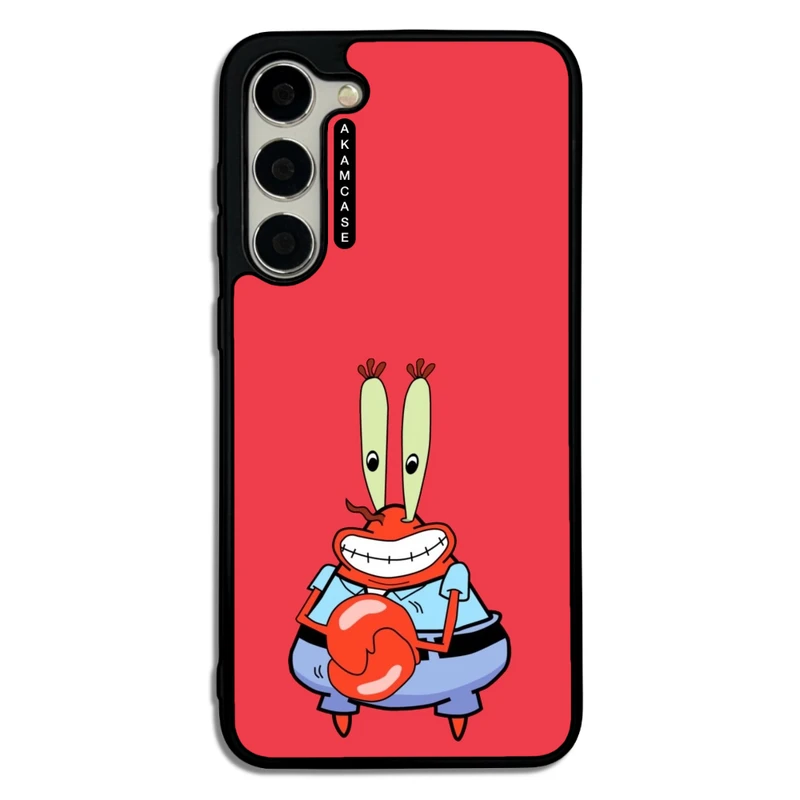 کاور آکام مدل AMC-WSGS23P-SPONGE BOB2 مناسب برای گوشی موبایل سامسونگ Galaxy S23 Plus