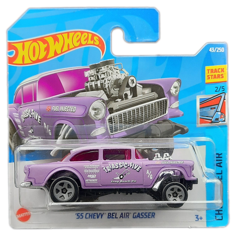 ماشین بازی هات ویلز مدل 55 CHEVY BEL AIR GASSER