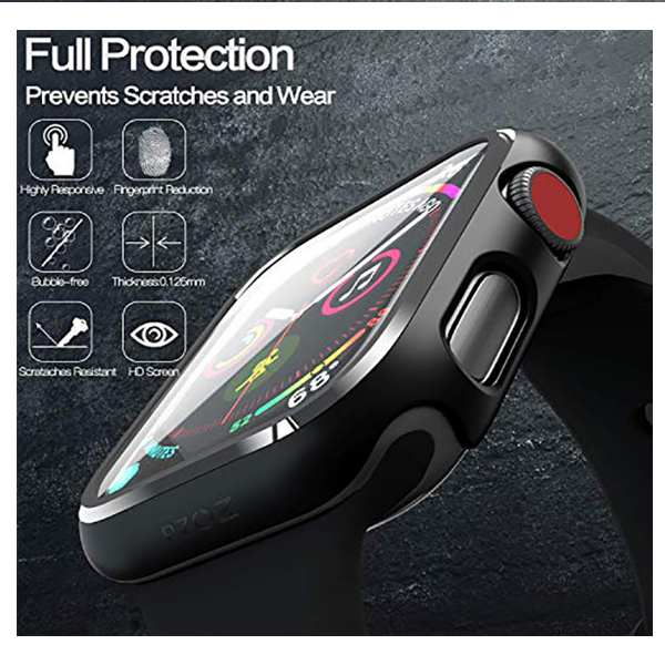 محافظ صفحه نمایش مدل AW44GU01pr مناسب برای اپل واچ 44 میلی متری