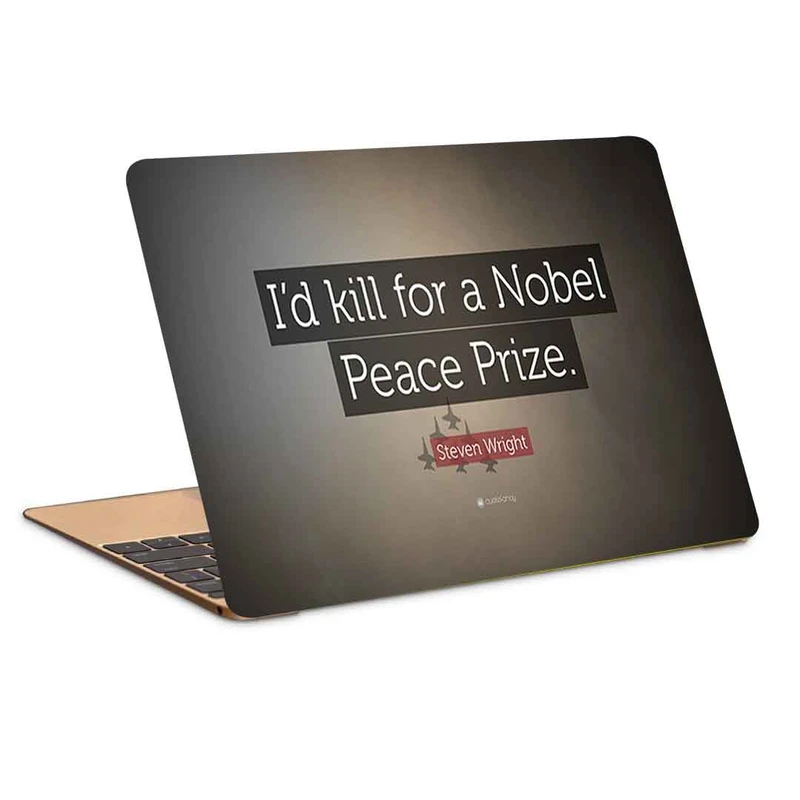 استیکر لپ تاپ طرح id kill for a nobelکد c-406مناسب برای لپ تاپ 15.6 اینچ