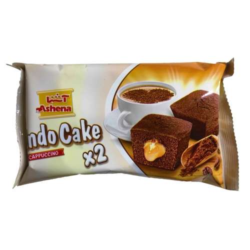کیک کاپوچینو آشنا - 70 گرم بسته 6 عددی