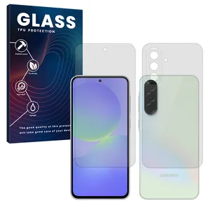محافظ صفحه نمایش شفاف گلس مدل Resistant مناسب برای گوشی موبایل سامسونگ Galaxy A26 به همراه محافظ پشت گوشی
