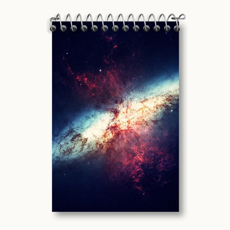 دفتر یادداشت 50 برگ خندالو مدل کهکشان کد F79