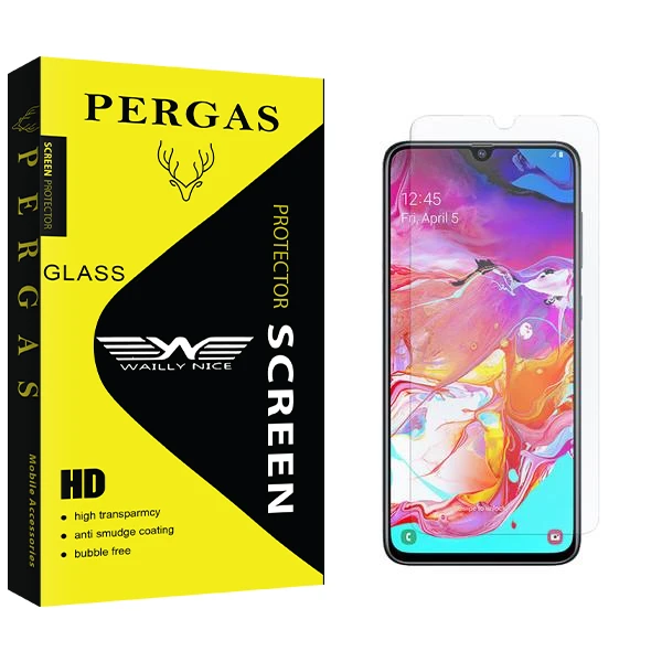 محافظ صفحه نمایش وایلی نایس مدل Pergas مناسب برای گوشی موبایل سامسونگ Galaxy A70