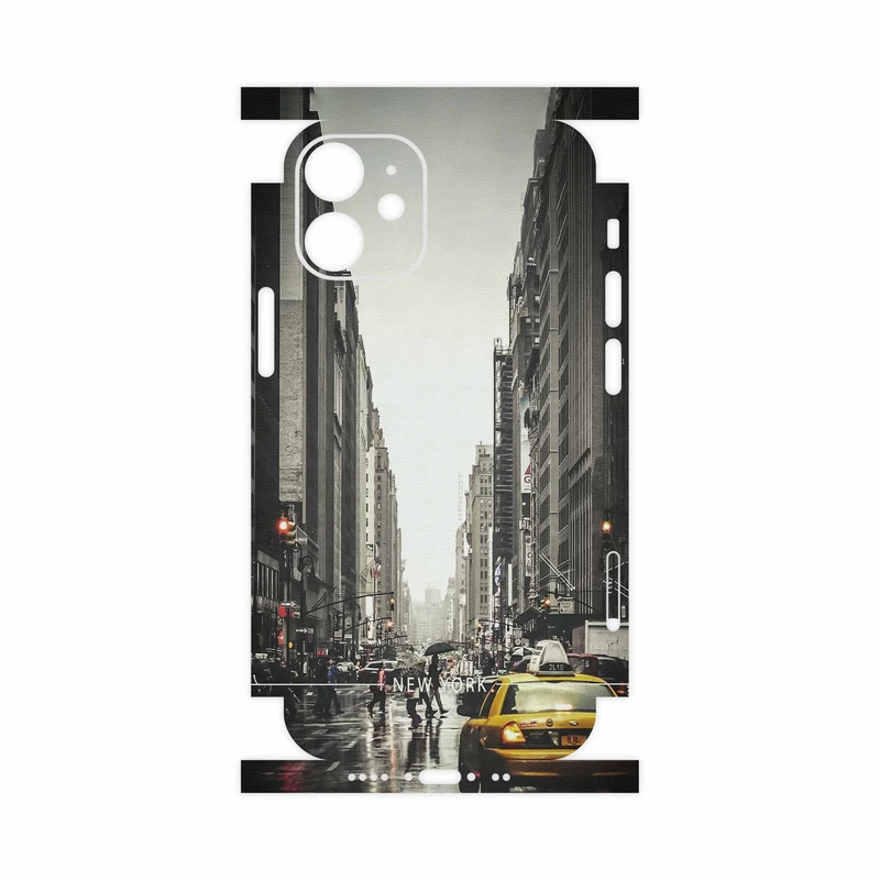برچسب پوششی ماهوت مدل New York City-FullSkin مناسب برای گوشی موبایل اپل iPhone 12 mini