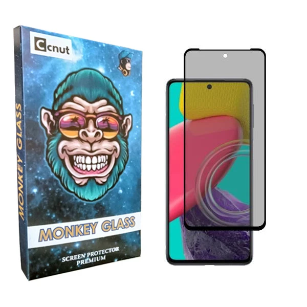 محافظ صفحه نمایش حریم شخصی کوکونات مدل monku مناسب برای گوشی موبایل سامسونگ Galaxy M53
