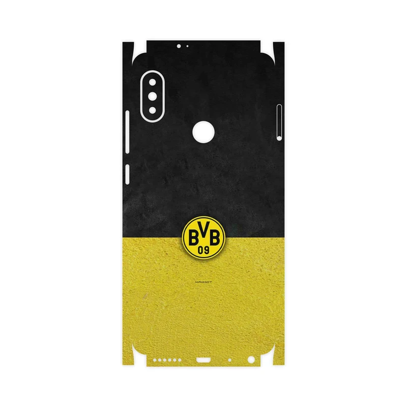 برچسب پوششی ماهوت مدل Borussia Dortmund FC-FullSkin مناسب برای گوشی موبایل شیائومی Redmi Note 5 Pro