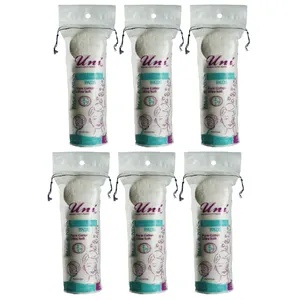 پد پاک کننده آرایش یونی لد مدل Ultra Soft  شش بسته 80 عددی