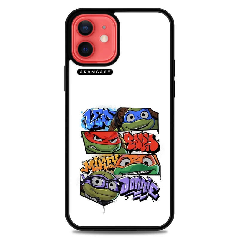 کاور آکام مدل AMC-WA12-NINJA TURTLES11 مناسب برای گوشی موبایل اپل iPhone 12