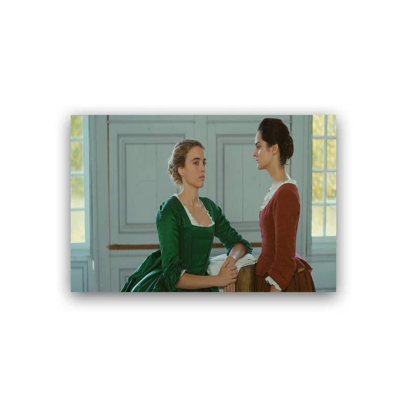 تابلو شاسی طرح پرتره یک بانو در آتش مدل BS810