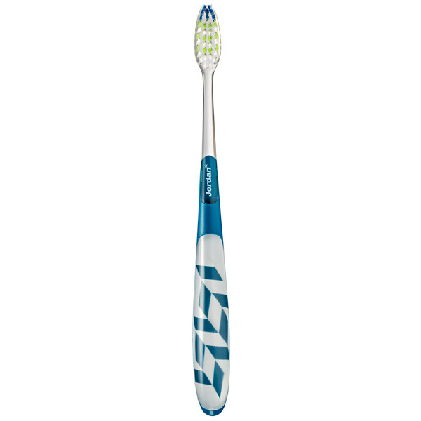 مسواک جردن مدل Individual Clean با برس متوسط بسته 2 عددی