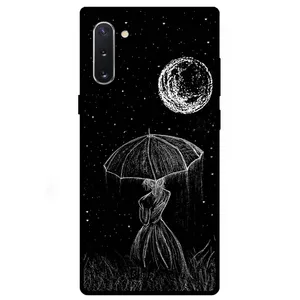 Megafone Girl and Moon 1369 Cover For Samsung Galaxy Note 10