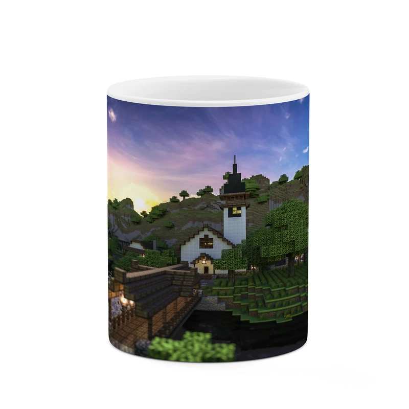 ماگ کاکتی طرح ماینکرافت minecraft مدل mgh41132