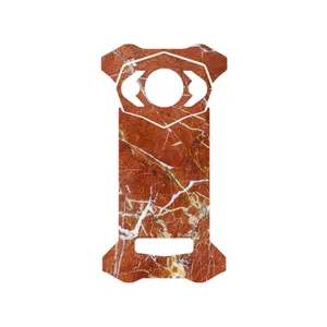 MAHOOT Red Marble Cover Sticker for Doogee S98 Pro