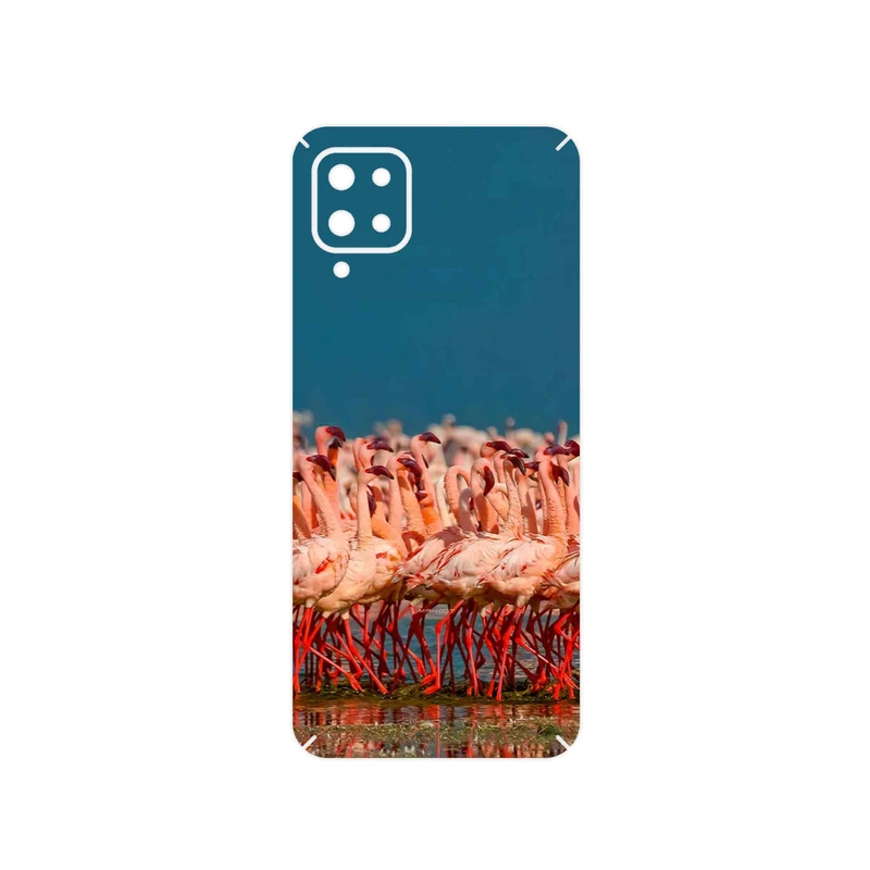 برچسب پوششی ماهوت مدل Flamingo مناسب برای گوشی موبایل سامسونگ Galaxy A12 Nacho