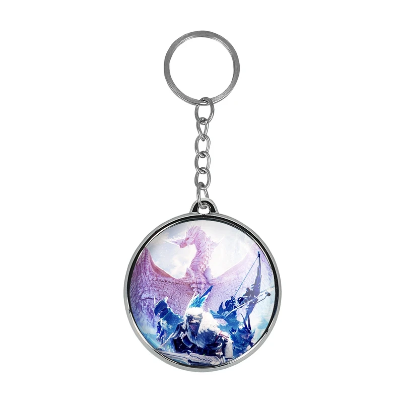 جاکلیدی خندالو طرح بازی شکارچی هیولا (Monster Hunter) مدل دوطرفه کد 3327433275