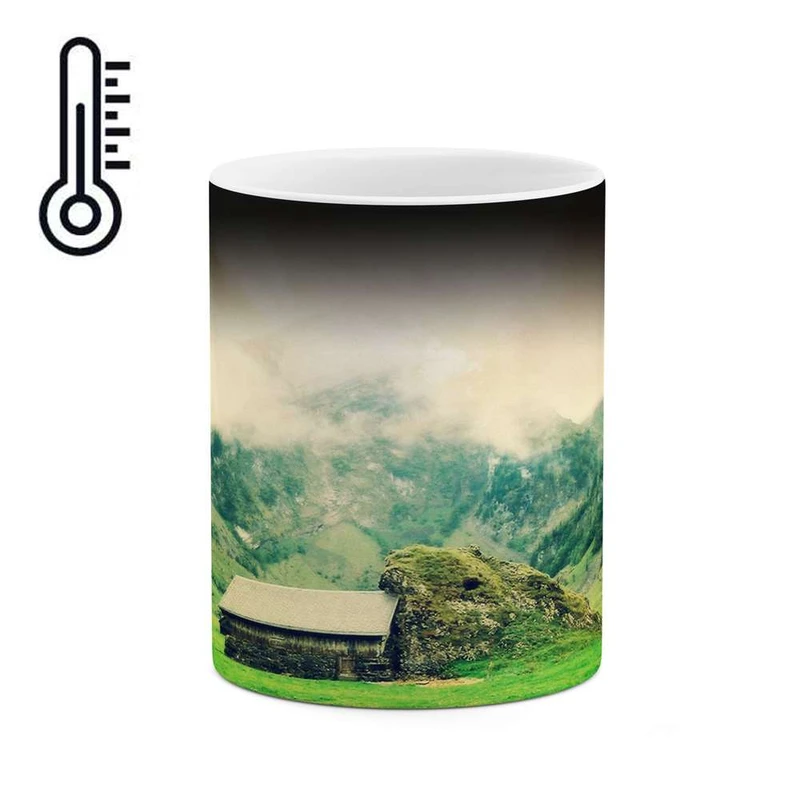 ماگ حرارتی کاکتی مدل منظره کد mgh10586