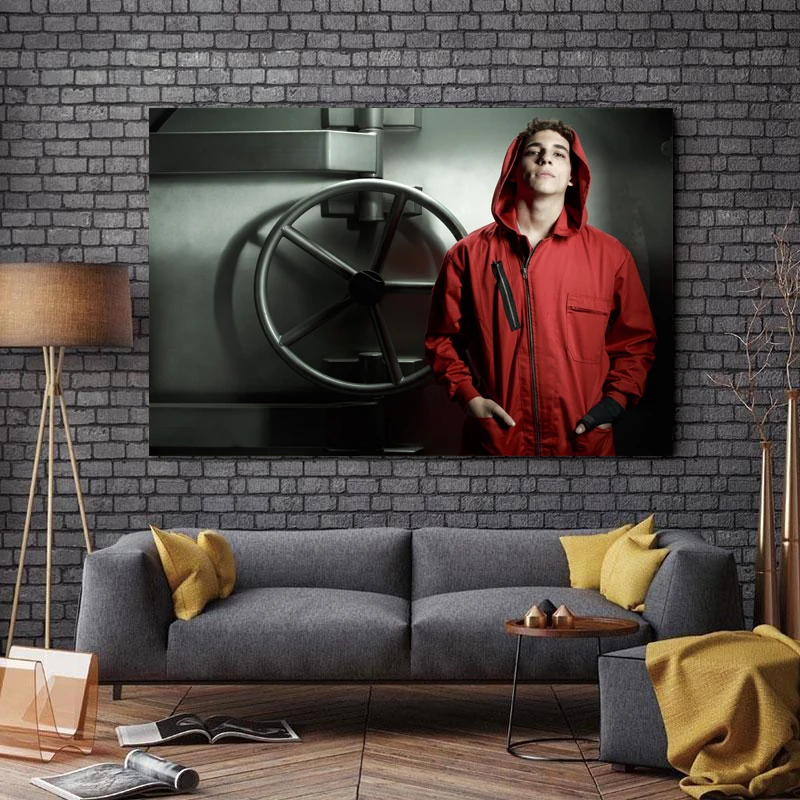 تابلو شاسی طرح سینما مدل Money Heist کد A405