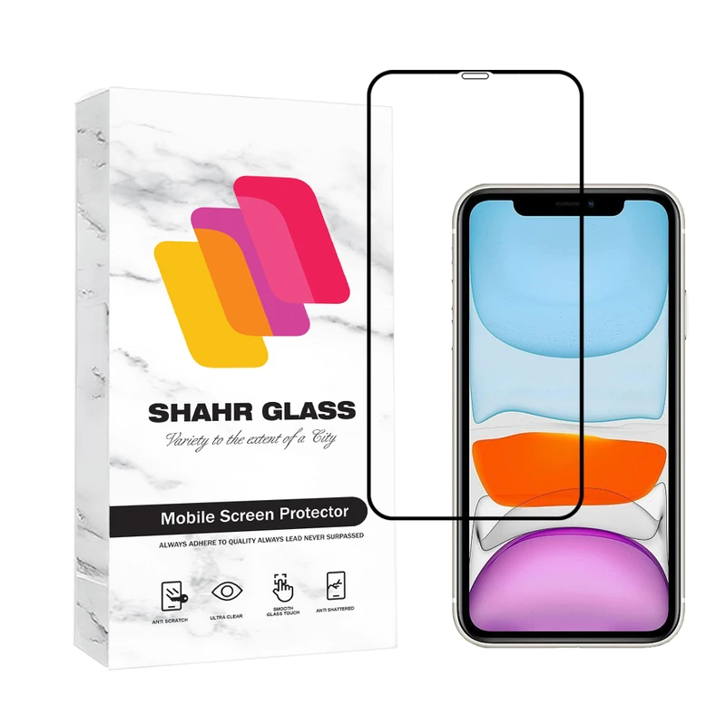 محافظ صفحه نمایش شهر گلس مدل FULSLSH مناسب برای گوشی موبایل اپل iPhone 11 Pro Max / XS Max