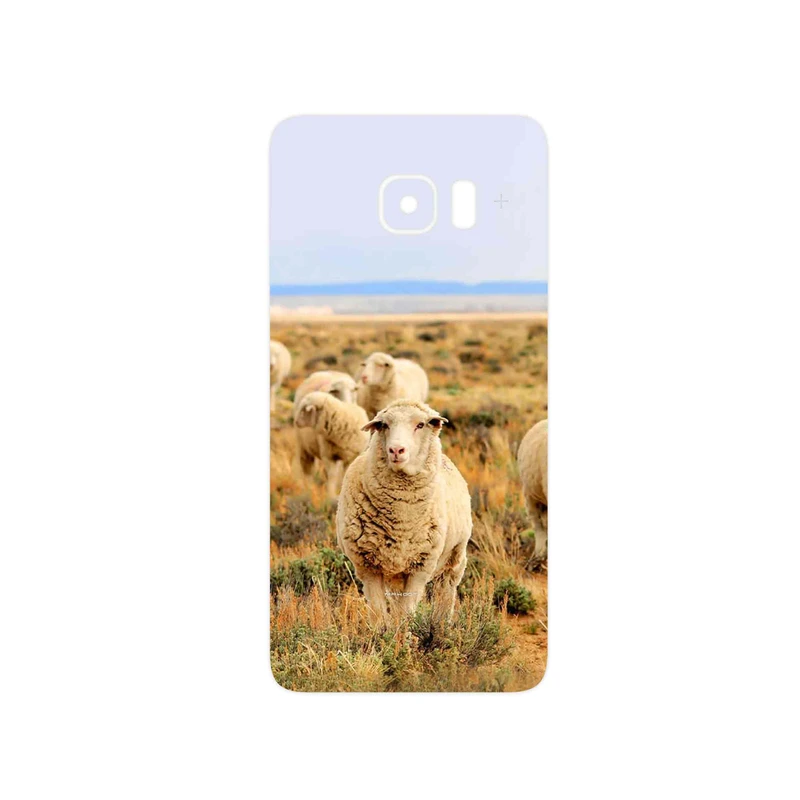 برچسب پوششی ماهوت مدل Sheep مناسب برای گوشی موبایل سامسونگ Galaxy S6 Edge Plus