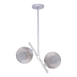 چراغ آویز 2 شعله چشمه نور کد A1217/2BK