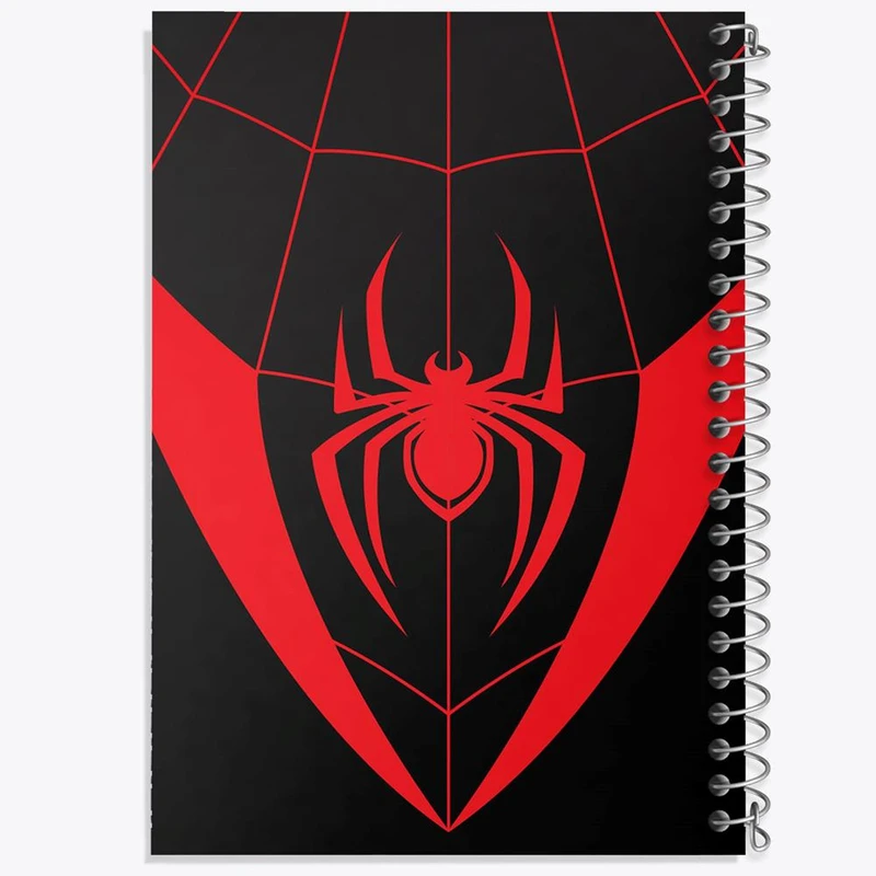 دفتر مشق 100 برگ خندالو طرح مرد عنکبوتی Spider Man کد 13182