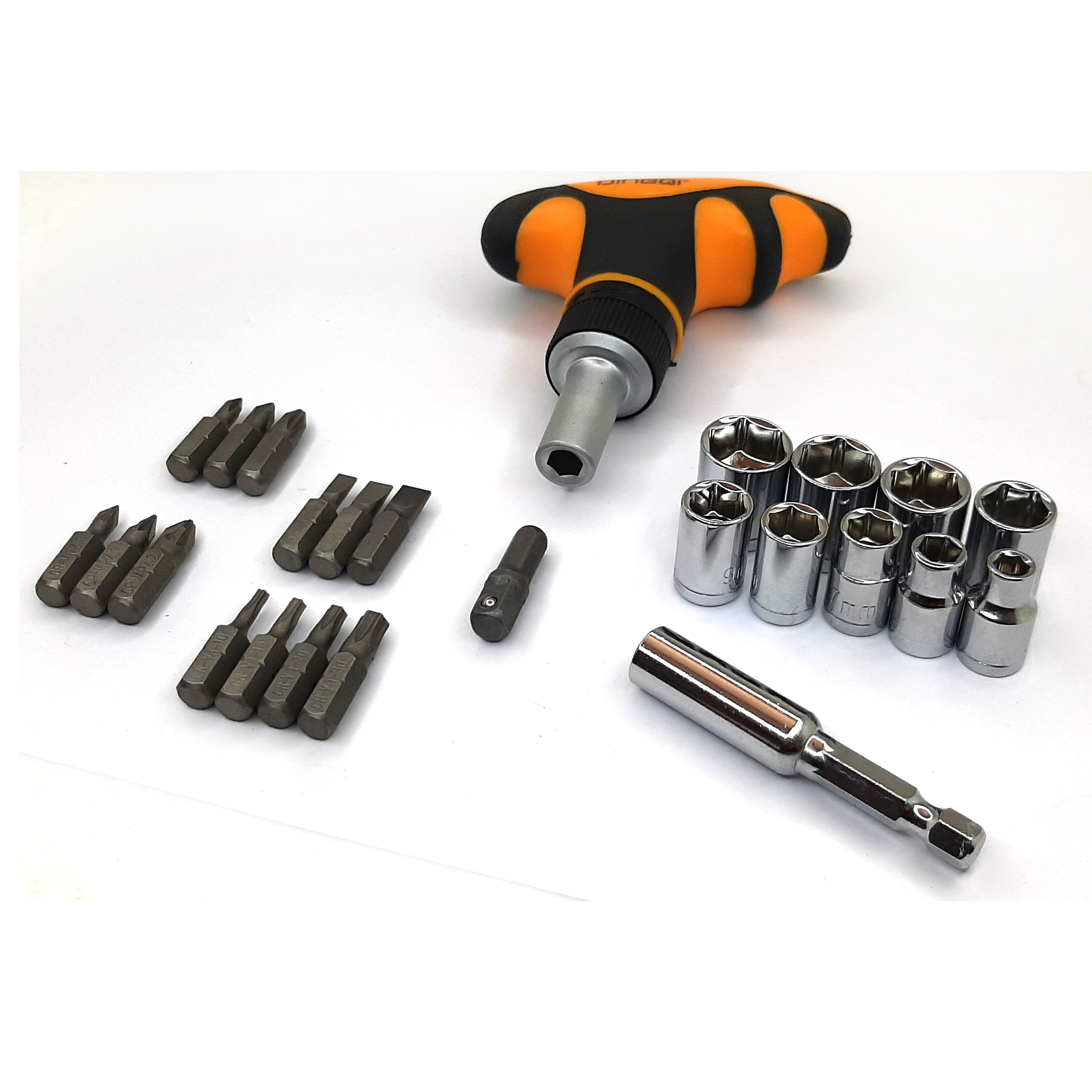 مجموعه 25 عددی آچار و سری بکس دینگشی مدل 68625