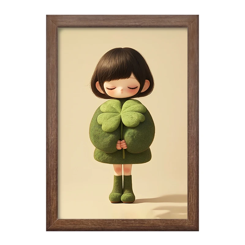 تابلو خندالو طرح دخترانه کیوت کد F5155