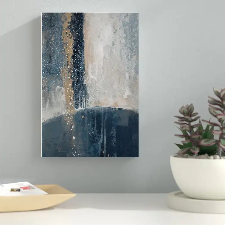 تابلو طرح پتینه مدرن کد 140005022مجموعه سه عددی