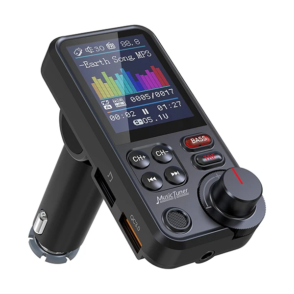 پخش-کننده اف ام و شارژر فندکی خودرو مدل km30