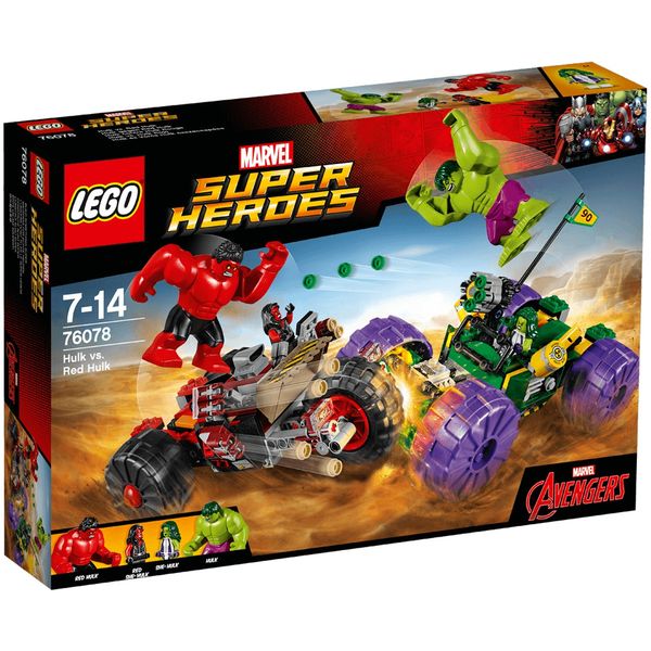 لگو سری Marvel Super Heroes مدل Hulk VS Red Hulk 76078 لگو سری Marvel Super Heroes مدل Hulk VS Red Hulk 76078