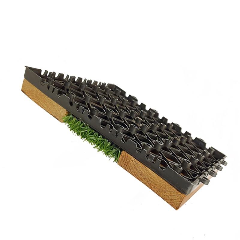 کفپوش مدل تایل ترمو چمن 3 ردیفه سایز 30x30 سانتی متر بسته 6 عددی