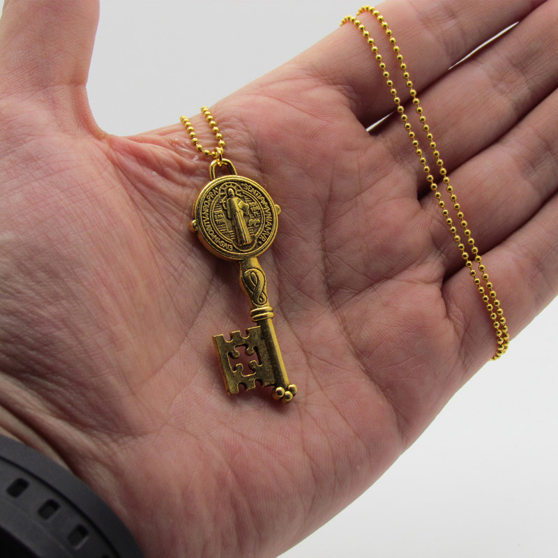 گردنبند دخترانه مدل کلید کد Key1199G گردنبند دخترانه مدل کلید کد Key1199G