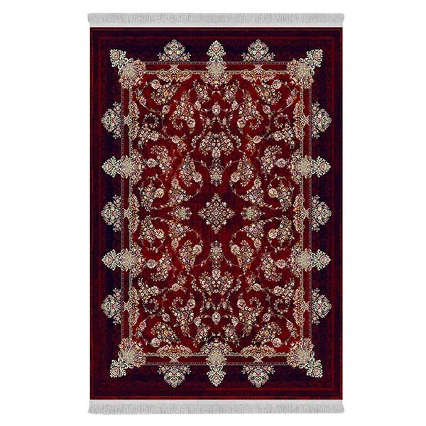 فرش پارچه‌ای دفه مدل فرشینه طرح مدرن کد 174