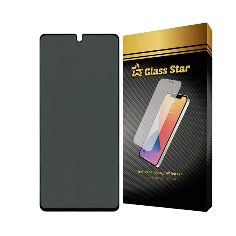 محافظ صفحه نمایش حریم شخصی گلس استار مدل PRIVFULLG مناسب برای گوشی موبایل شیائومی Redmi Note 11 Pro 5G/Note 11 Pro Plus 5G/Mi 11i/11i HyperCharge 5G/Poco F3/Poco F4/Poco F4 GT/Poco X4 Pro 5G