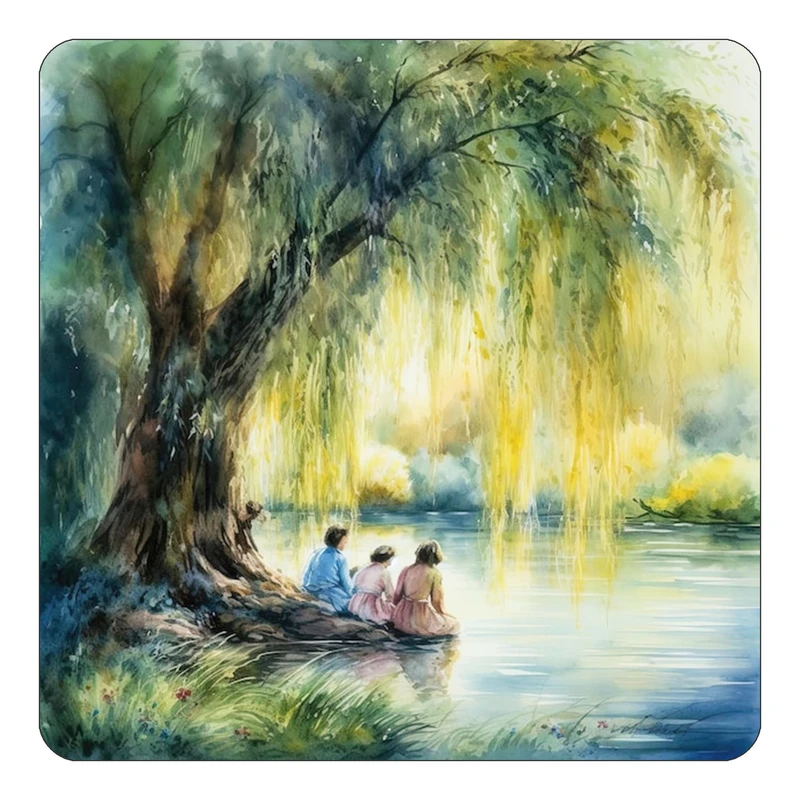 مگنت کاکتی طرح نقاشی رنگ روغن مدل mp72502