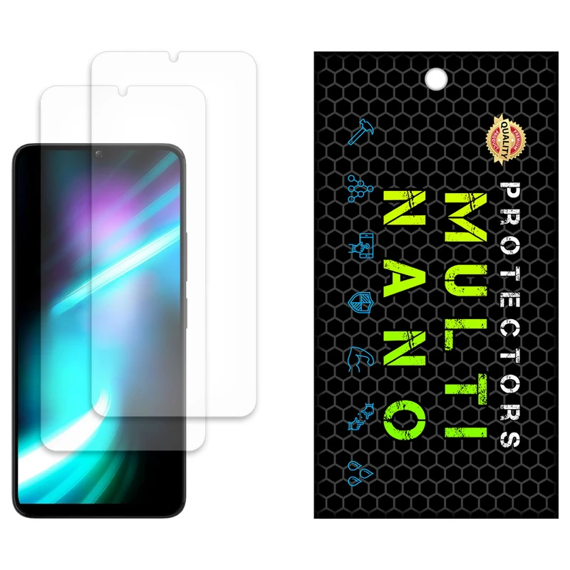 محافظ صفحه نمایش مات مولتی نانو مدل X-S2M مناسب برای گوشی موبایل شیائومی Redmi 13C 5G بسته دو عددی